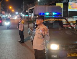 Tiap Malam, Polisi Tanjung Balai Patroli di Lokasi Rawan Balap Liar dan Begal