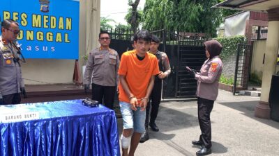 Dwi Cahya Prasetya alias Pras (21), tersangka spesialis maling motor ini pincang ditembak polisi.