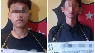 Polisi Tangkap Dua Anggota Geng Motor yang Ditinggal Temannya Sebelum Tawuran