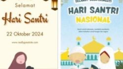 Plt. Wali Kota Pimpin Upacara Peringatan Hari Santri 2024