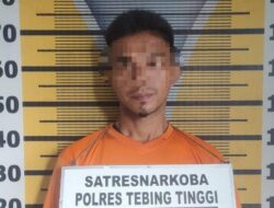 Pengedar Sabu di Tebingtinggi tak Berkutik saat Digerebek Polisi