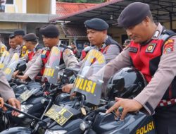 Jelang Pilkada 2024, Kapolres Cek Kendaraan Dinas