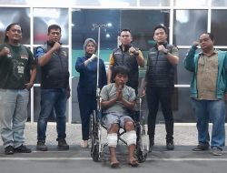 Maling Motor Minta Ampun Usai Kedua Kakinya Ditembus Timah Panas