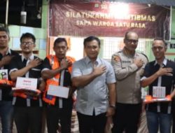 Kapolrestabes Medan Silaturahmi Kamtibmas : Berbaur dan Sapa Warga Satu Rasa