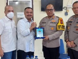 Kapolrestabes Medan Silaturahmi ke PWI Sumut, Farianda : PWI Siap Bersinergi Wujudkan Medan Kondusif