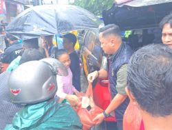 Tim URC Polrestabes Medan Gerak Cepat Bantu Warga Terdampak Banjir