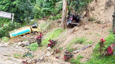 Pilkada Sumut Disambut Hujan Deras, Sejumlah Kawasan Terendam Banjir dan Longsor