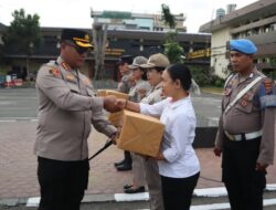 Kapolrestabes Medan Sampaikan Pesan Kapoldasu : Jangan Tinggalkan Lokasi Pengamanan Nataru