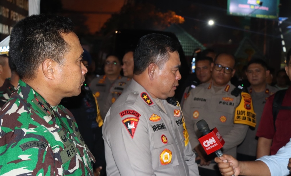 Kapolda Sumatera Utara Irjen Pol Whisnu Hermawan Februanto dan Kapolrestabes Medan Kombes Pol Gidion Arif Setyawan.(ist)