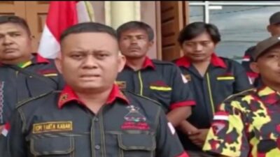 Wakil Sekretaris Umum DPP PMS, Yopi Yanta Kaban SH,MH memberikan keterangan pers.(ist)