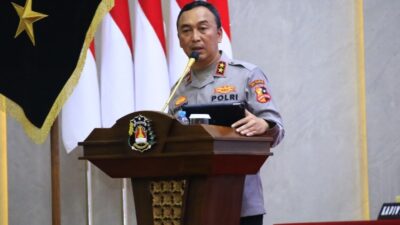 Kadiv Humas Polri, Irjen. Pol. Sandi Nugroho sampaikan kuliah umum.(ist)