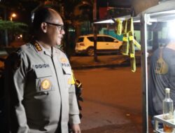 Kapolrestabes Medan Patroli Dialogis dari Malam Sampai Dini Hari : Sapa Penjual Jamu