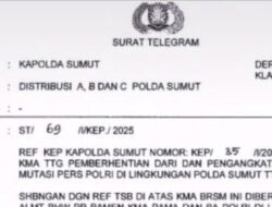 Sejumlah PJU Polrestabes Medan Dimutasi dan Promosi Jabatan