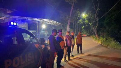 Personel patroli malam.(ist)