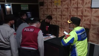 Polisi Razia Malam, Sasar Senjata Tajam dan Preman