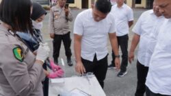 26 Personel Sat Narkoba Polres Siantar Mendadak Jalani Tes Urine