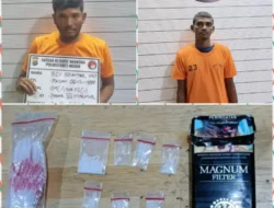 Lagi, Polrestabes Medan Tangkap Dua Pengedar, Sabu Siap Jual dan Bong Disita