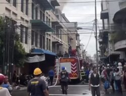 Toko Mainan Berlantai 4 di Kota Medan Nyaris Ludes Terbakar
