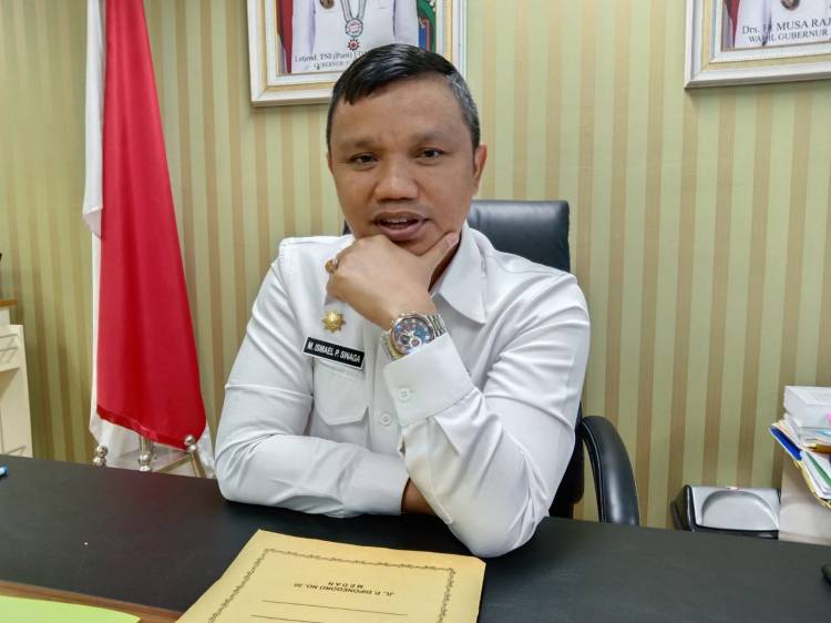 Kadisnaker Sumut Ismael Parenus Sinaga dicopot dari jabatannya usai diperiksa Inspaktorat Pemprov Sumut.