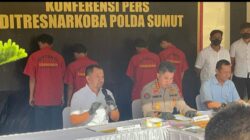 Polisi rilis kasus narkoba. (ist)