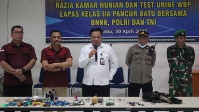 Lapas rilis kasus.(ist)