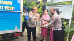 Kapolrestabes Medan Kombes Pol Gidion Arif Setyawan bersama Kasat Lantas Polrestabes Medan AKBP I Made Parwita.(ist)