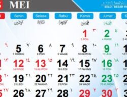 Daftar Long Weekend Libur Nasional Mei 2025