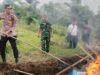 Muspika Pancur Batu Musnahkan Pondok Judi dan Narkoba di Sibolangit