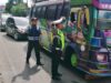 Sat Lantas Polrestabes Medan Gelar Razia, Belasan Bus Terjaring