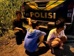 Patroli Presisi Serahkan 4 Pelaku Tawuran ke Polsek Delitua, Barbut Stik Golf