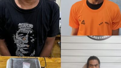 Ketiga tersangka. (ist)