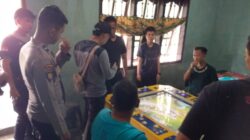 Polisi di lokasi penggerebekan.(ist)
