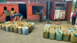 Polres Pakpak Bharat Gerebek Rumah yang Jadi Lokasi Penimbunan BBM Bersubsidi