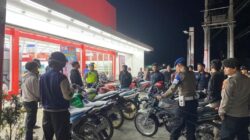 14 Motor Berknalpot Brong Disita Petugas dari Pengguna Jalan