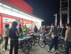 14 Motor Berknalpot Brong Disita Petugas dari Pengguna Jalan