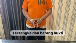 Petugas Sat Res Narkoba Polres Karo menangkap pengedar sabu berinisial FES yang selama ini meresahkan warga.