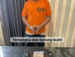 Pengedar Sabu tak Berkutik saat Ditangkap Polisi