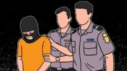 Ilustrasi penangkapan tersangka pengedar narkoba