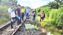 Pria Tanpa Identitas Ditemukan Tewas di Bantaran Rel Batubara