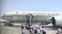 ILUSTRASI- Pesawat Saudi Arabian Airlines mendarat mendadak karena mendapat teror bom.