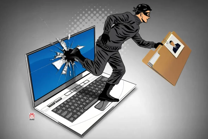 Ilustrasi pembobolan data