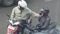 Aiptu Rudi Hartono, anggota Sat Lantas Polrestabes Medan ketahuan melakukan pungli terhadap pengendara motor