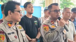 Kapolsek Sunggal Kompol Bambang Gunanti Hutabarat paparkan kasus. (ist)