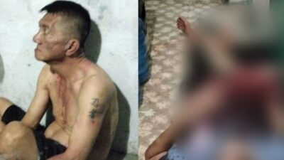 Pelaku dan korban tewas. (ist)