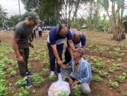 Jelang HUT Bhayangkara ke-79, Polrestabes Medan Jalan Santai dan Baksos