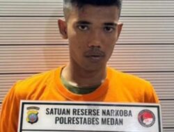 Sebulan Jual Sabu, Anak Sei Mencirim Ditangkap Satres Narkoba Polrestabes Medan