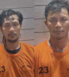 Kedua tersangka sabu.(ist)
