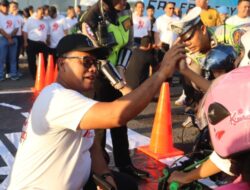 Kapolrestabes Medan Bersama Kapoldasu Hadiri “Semarak Pelayanan Polri” di Posbloc Lapangan Merdeka