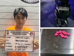Satres Narkoba Polrestabes Medan Bekuk Pengedar Pil Ekstasi