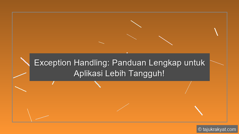 Exception Handling